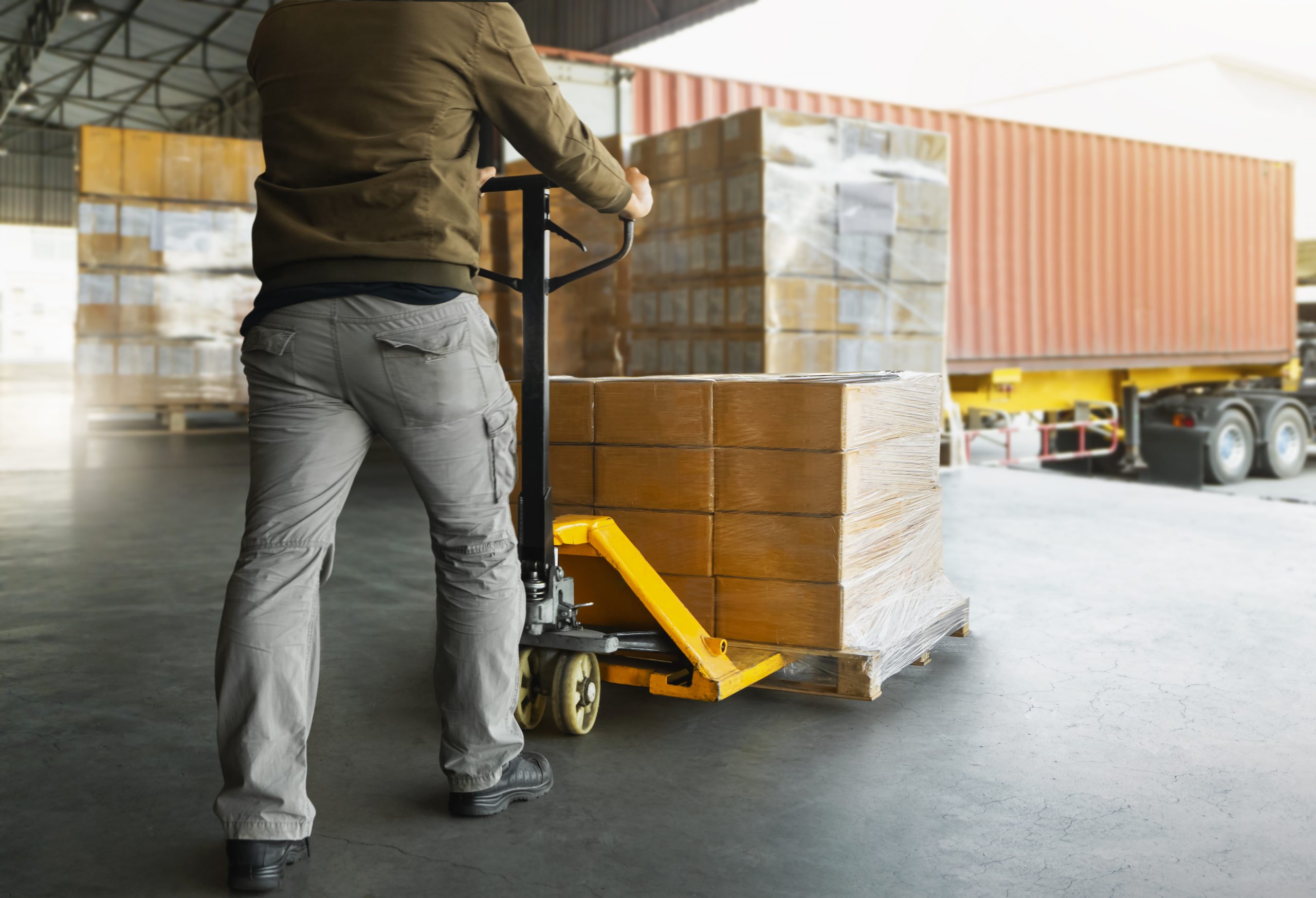 workers-unloading-packaging-boxes-pallets-cargo-container-trucks-shipping-warehouse